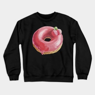 Cherry Donut Painting (no background) Crewneck Sweatshirt